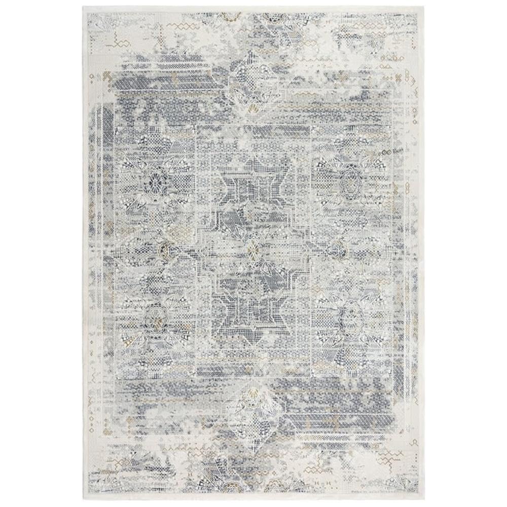 Spring 8'6" X 11'10" Abstract Stone/Beige/Gray/White Power-Loomed Rug