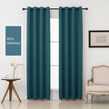 Pickluc Grommet Blackout Curtains 84 Inches Long 2 Panels, Light Blocking Window Drapes For Living Room, Thermal Insulated, Nois