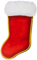 Beistle Mini Christmas Stocking Cutouts 7.25 (Red/White), Pack of 30