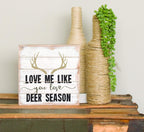 Sincere Surroundings Pet13258 Deer Season - 8 X 8, White