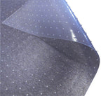 Floortex Basic Chair Mat with Lip 48" x 60" for Standard Pile Carpets, Clear, (FR1115226LV)