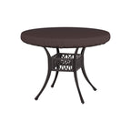 Covers & All Round Table Top Cover, 18 Oz Heavy Duty Waterproof Uv & Weather Resistant Patio Table Cover, Outdoor Table Cover For Patio Outdoor Furniture & Coffee Table (48' Diameter X 4' H, Coffee)