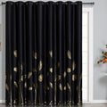 Estelar Textiler Room Divider Curtain For Sliding Glass Door 120W X 96L Inch Palm Tree Thermal Insulated Blackout Curtain For Li