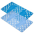 Kuber Industries Bath Mat | PVC Bathroom Mat | Hole Bath Tub Mat | Foot Massager Mat | AntiSkid Shower Mat with Drain Holes | P
