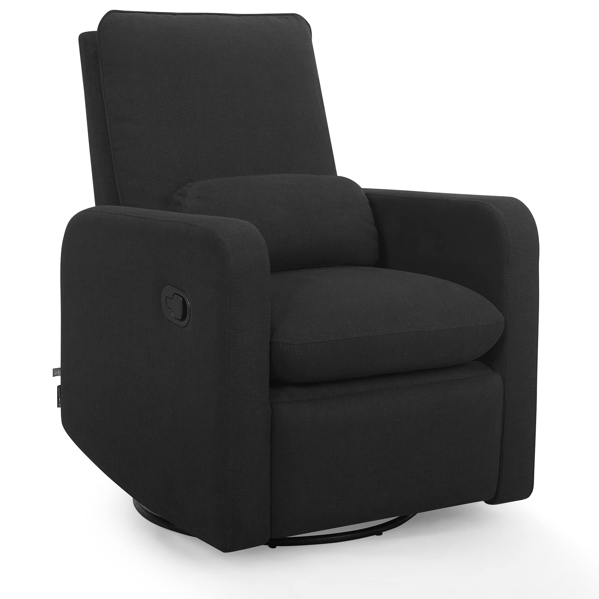 Gap Babygap Cloud Recliner With Livesmart Evolve - Sustainable Performance Fabric, Jet Black