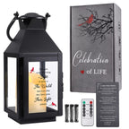 Memorial Lantern, Bereavement Gifts,Sympathy Gifts for Loss of Mom/Dad/Loved One, in Memory of Loved One Gifts, Remembrance Gift