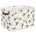 AnyDesign 1 Pc Mallard Duck Rectangle Storage Basket,15 x 10.2 x 9.4