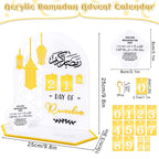 Selftek Ramadan Advent Calendar, Diy Countdown Calendars Decorations For Home, 30 Days Til Eid, Ramadan G-Ift For Kids, Ramadan