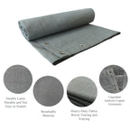 Abosun Outdoor Sun Shade Cloth, 8' X 20', Pergola, Deck, And Backyard Patio Sunshade With Uv Protection, Heat Resistant Hdpe Material, Reinforced Grommets (8X20 Ft, Grey)