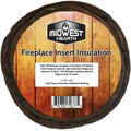 Midwest Hearth Fireplace Insert Insulation 10 Roll w/Self Adhesive Backing