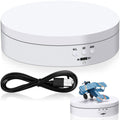 Hicarer Rotating Display Stand 360 Degree Motorized Rotating Display Spinner Turntable Display Stand with USB Power Cable for Ph