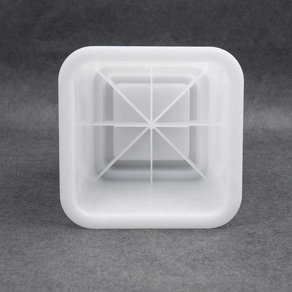 HomeRoots Adjustable Bed Furniture Risers, Heavy Duty Plastic 3', 5' or 8' White Risers for for Bed and Sofa - Set of 4 - Holds up to 1300LB
