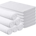 BBTO 12 Count Sublimation Cooling Towels Bulk for Sports 40x12 White Golf Sweat Gym Towel Ice Breathable Soft Chilly Microfiber 