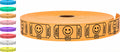 Tacticai 2000 Raffle Tickets, Smile, Orange (8 Color Selection), Single Roll, Ticket For Events, Entry, Class Reward, Fundraiser