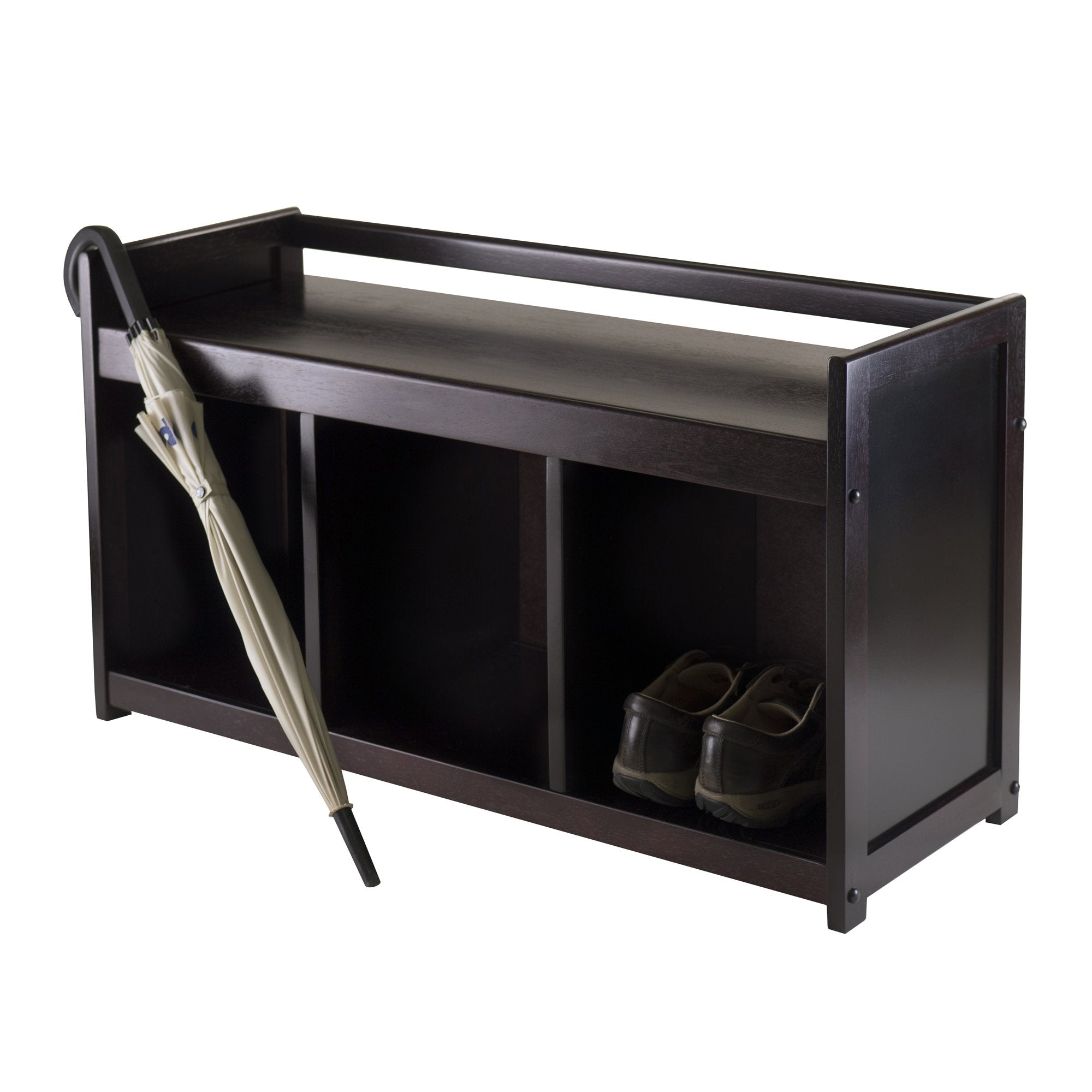 Winsome Addison Bench, Only Ben, Dark Espresso
