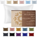 Beauty Of Orient Premium Mulberry Silk Pillowcase For Sleeping Women And Men | Handcrafted Hypoallergenic & Anti-Acne White Silk