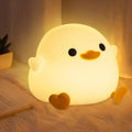 Hinittey Duck Night Light,Cute Duck Silicone lamp with Dimmable & 20 Mins Timer & Tap Control as Xmas Birthday Gifts to Girl Boy