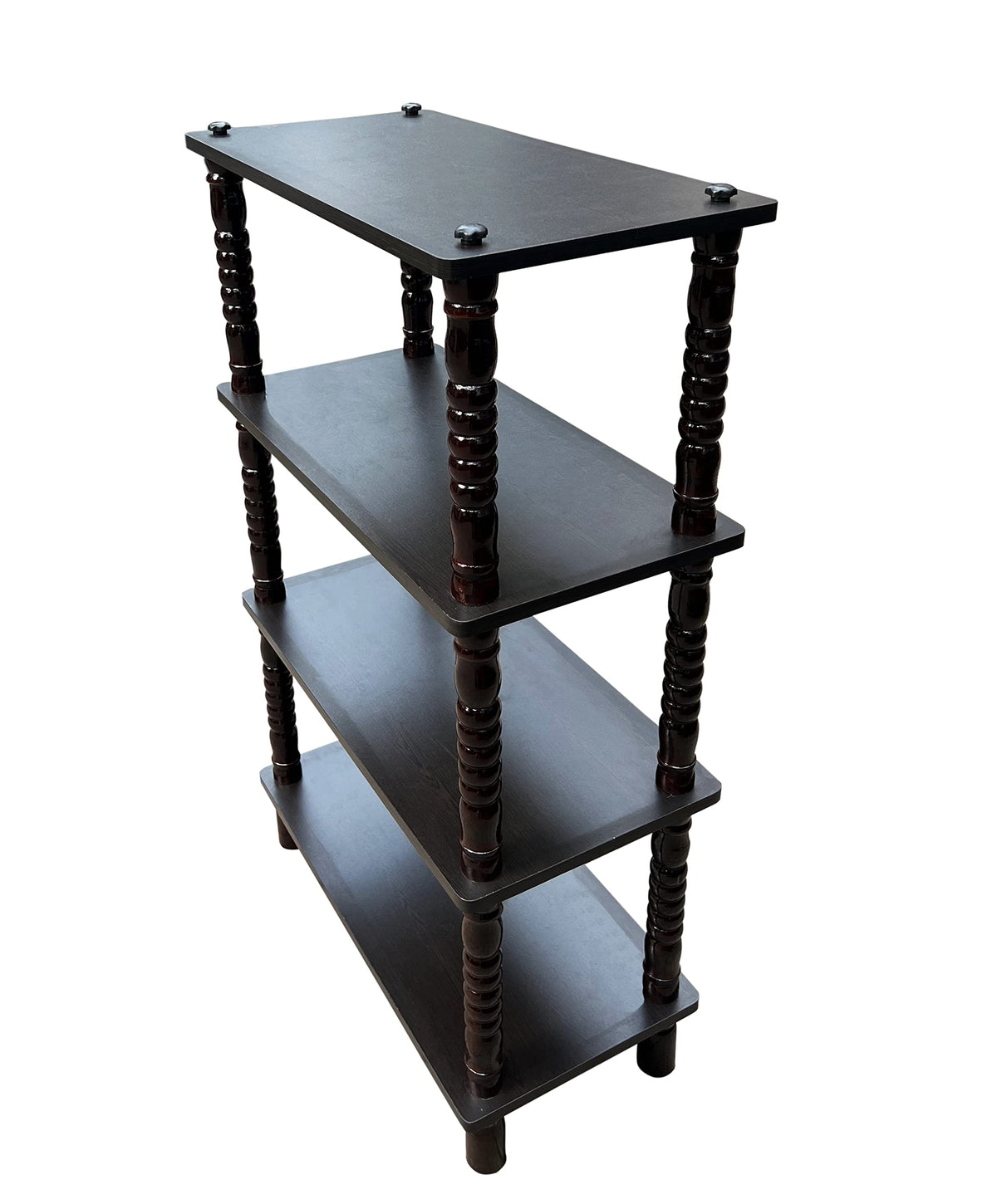 PEDPIX Wooden Multipurpose Storage Shelf | Portable Storage Rack for Home & Office | Modern Bookshelf & Organizer | Home Decor D