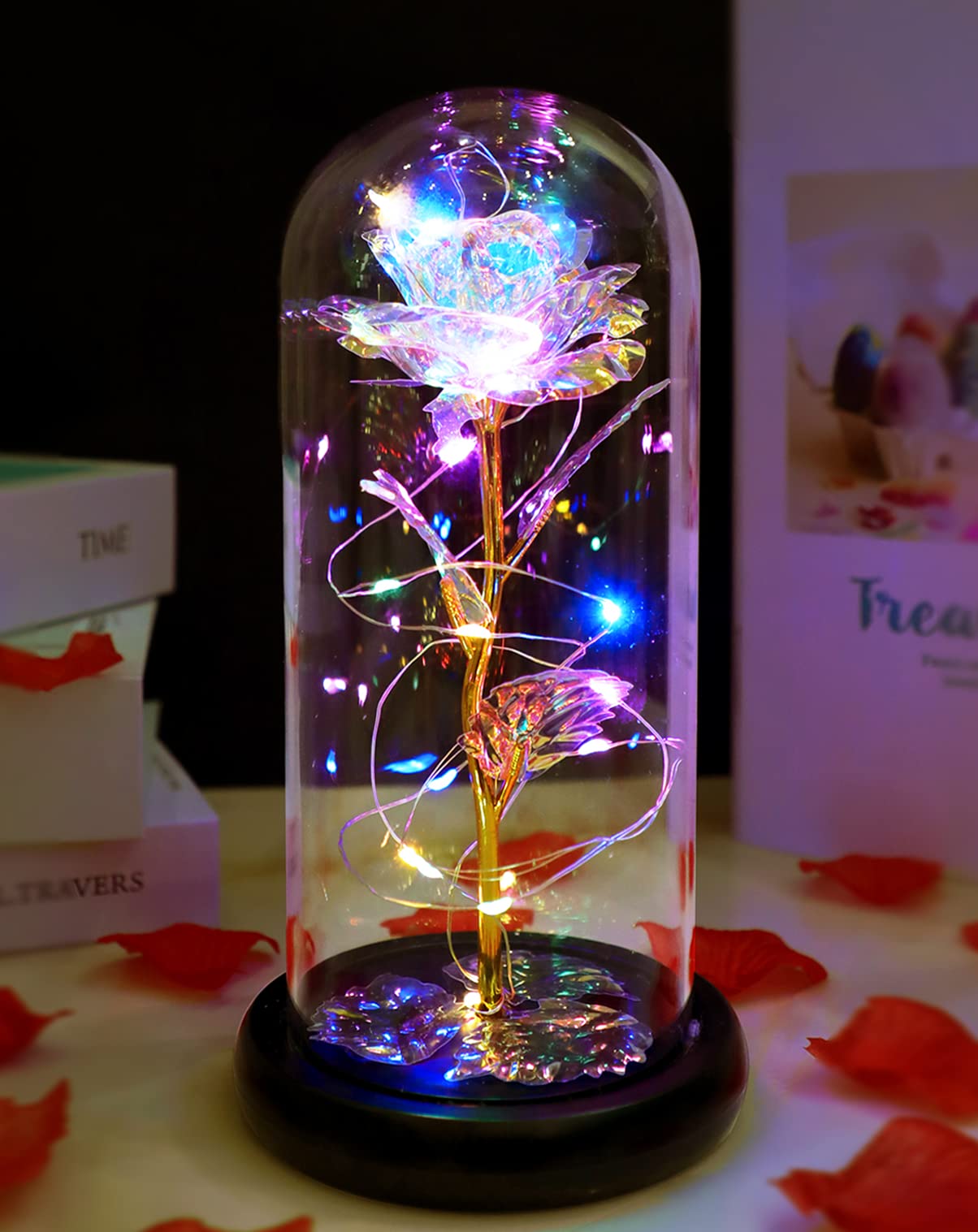 Birthday Gifts For Women, I Love You Gifts For Her, Rose Flowers Gifts For Mom Mother Grandma Sister Her Girlfriend Wife, Presen