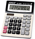Calculator, Standard Function Desktop Calculator With 12-Digit Large Lcd Display And Big Sensitive Computer Keys, Solar Battery