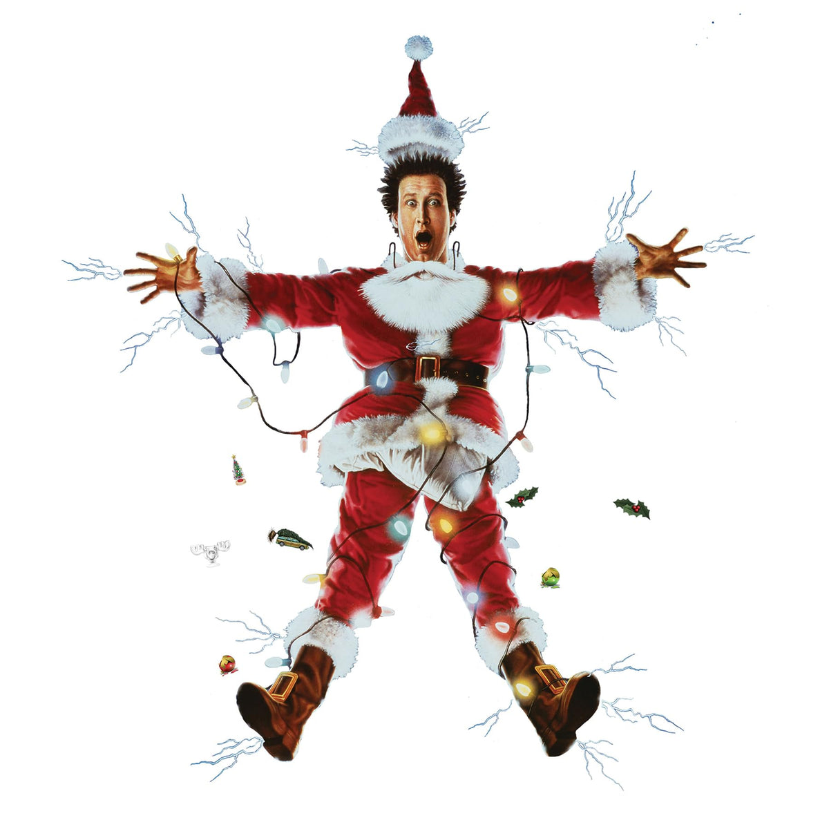 RoomMates RMK5410GM National Lampoons Christmas Vacation Decal, Red