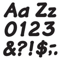 Trend Enterprises, Inc. T-2703 Black 4' Italic Combo Ready Letters