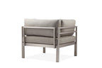 Pangea Home X-Cloud 4 Gry Conversation Set, Grey