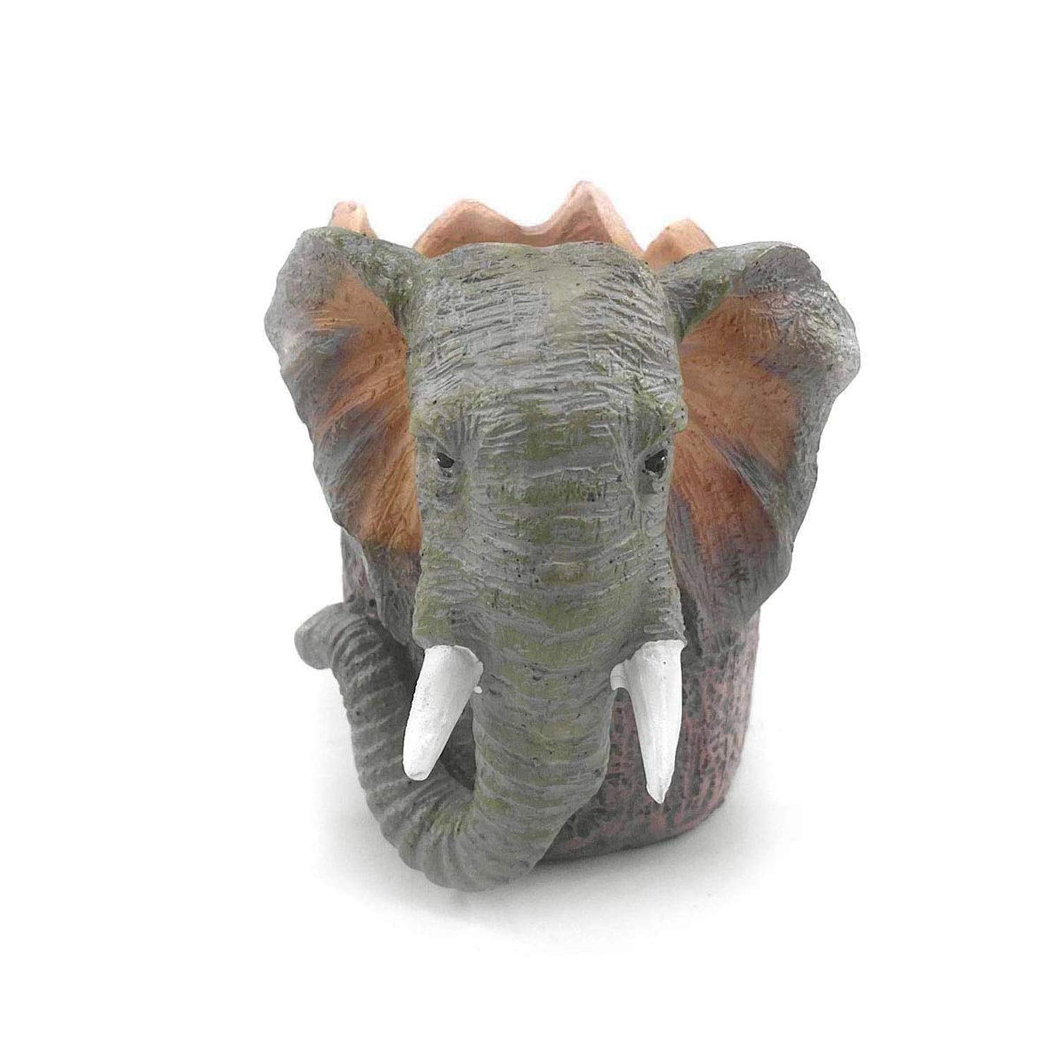 Ornerx 4' Pencil Holder Cute Elephant Desk Accessories
