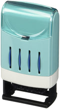 Xstamper Re-Inkable Versadater Line Dater, Blue
