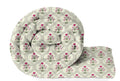 Bsb Home Snuggle Up 3.O Summer/All Season Printed Reversible Single Bed Glace Cotton Microfiber Comforter Blanket | Quilt | Doha