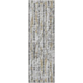 Winslow Wl6 Grey Transitional Rug Runner 2' 6" X 10'
