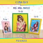 Icona Bay 8X10 Picture Frames (Green, 3 Pack), Colored Solid Wood Scandinavian Style Frames For Photo, Pizzazz Collection
