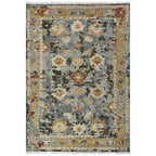 Alora Decor Abby 8' X 10' Traditional Dk. Gray/Brown/Gray Hand Knotted Area Rug