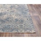 Intrepid 5' X 8' Distressed Classical Beige/Gray/Blue Hybrid Area Rug