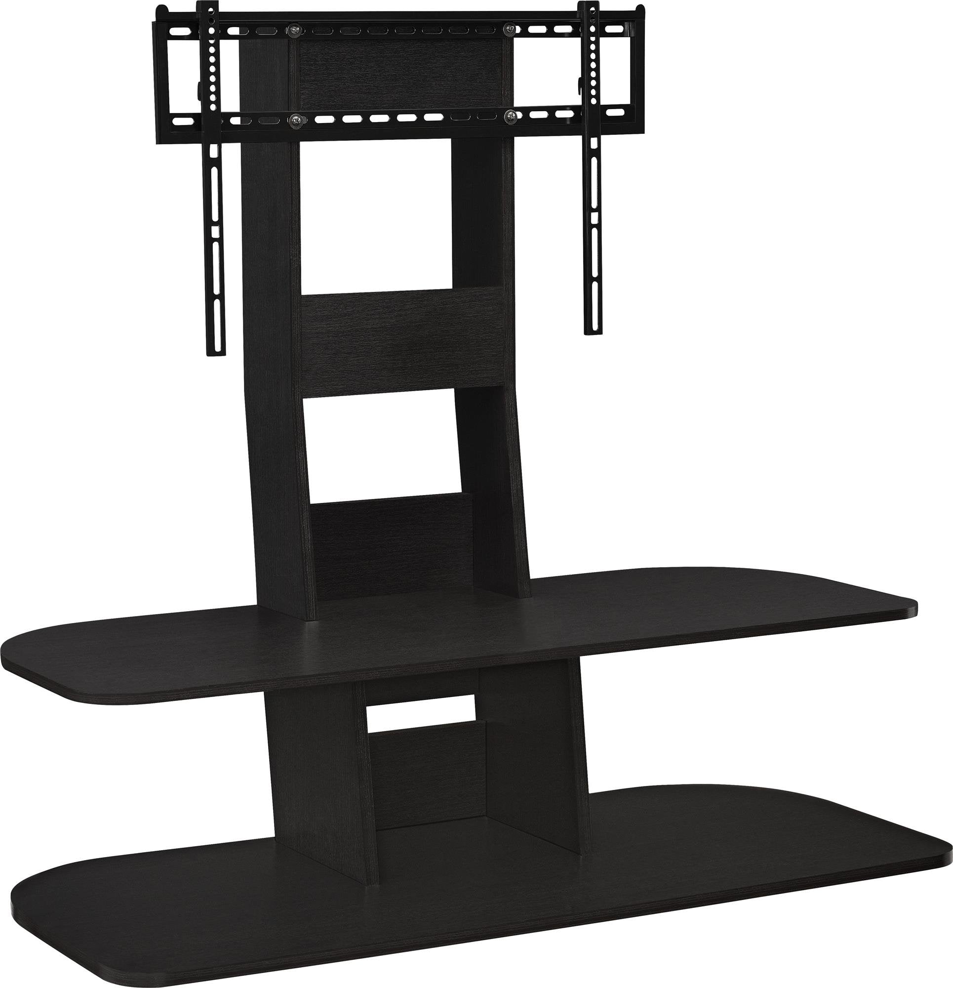Ameriwood Home Galaxy TV Stand with Mount for TVs up to 65 Wide, Black