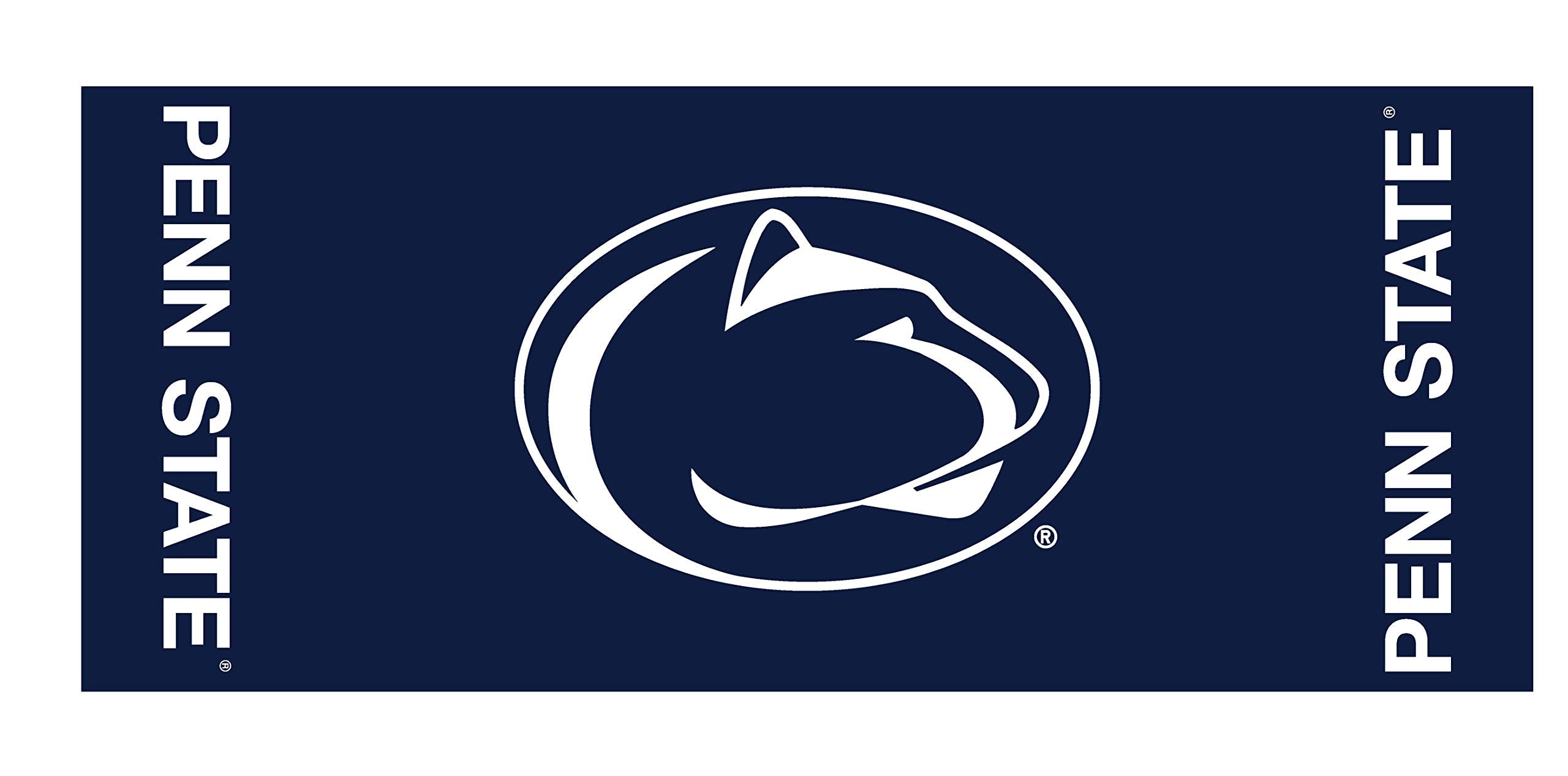 Collegiate Kwik-Covers Rectangle Plastic Table Covers, Bundle Of 2 (Pennsylvania State University, 8')
