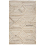 Rizzy Home Alora Decor Makalu 5' X 8' Geometric/Solid Tan/Natural Hand-Tufted Area Rug