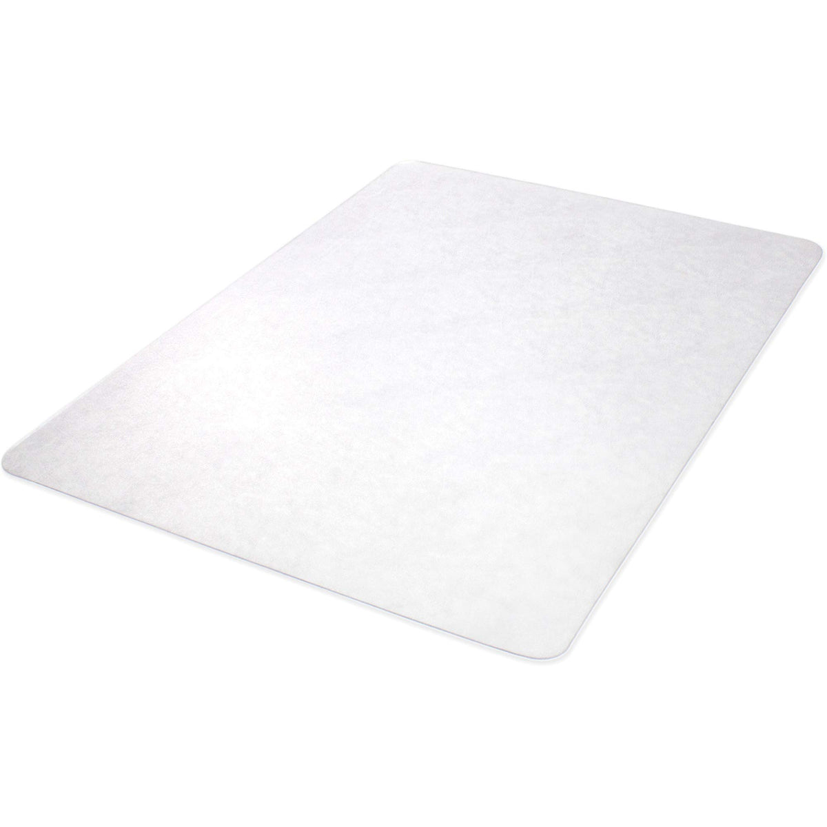 Lorell Nonstudded Design Hardwood Surface 48 x 36-Inch Vinyl Chair Mat, Clear (LLR82825)