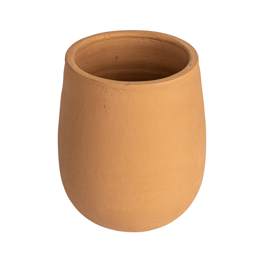 Creative Co-Op Orange Terracotta Crock