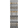 Sedona Sn12 Grey Transitional Rug Runner 2' 3" X 7 ' 6"