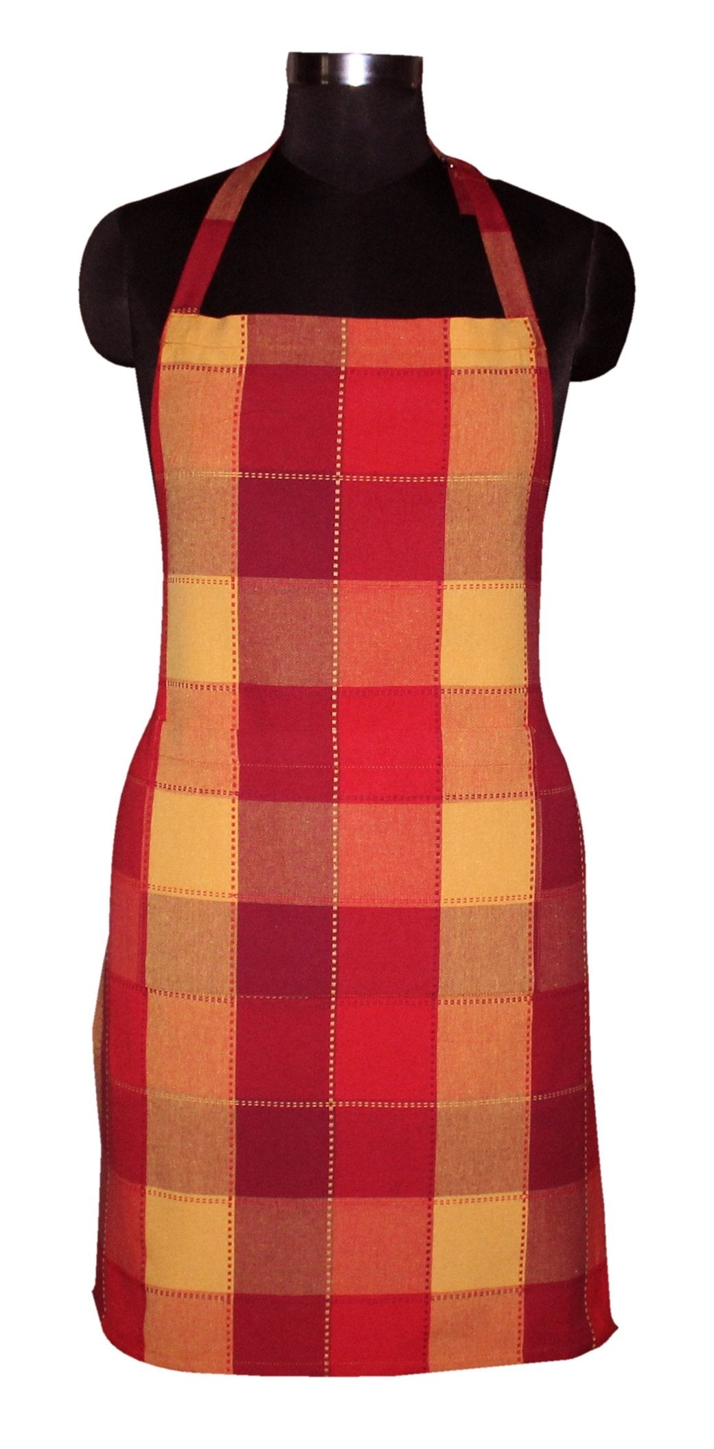 Airwill Cotton Kitchen Cooking Aprons (Red)