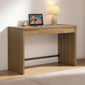 SICOTAS Computer Desk Writing Table - 47-Inch Home Office Executive Desk with Drawer, Farmhouse Study Desk with Storage,Boho Mak