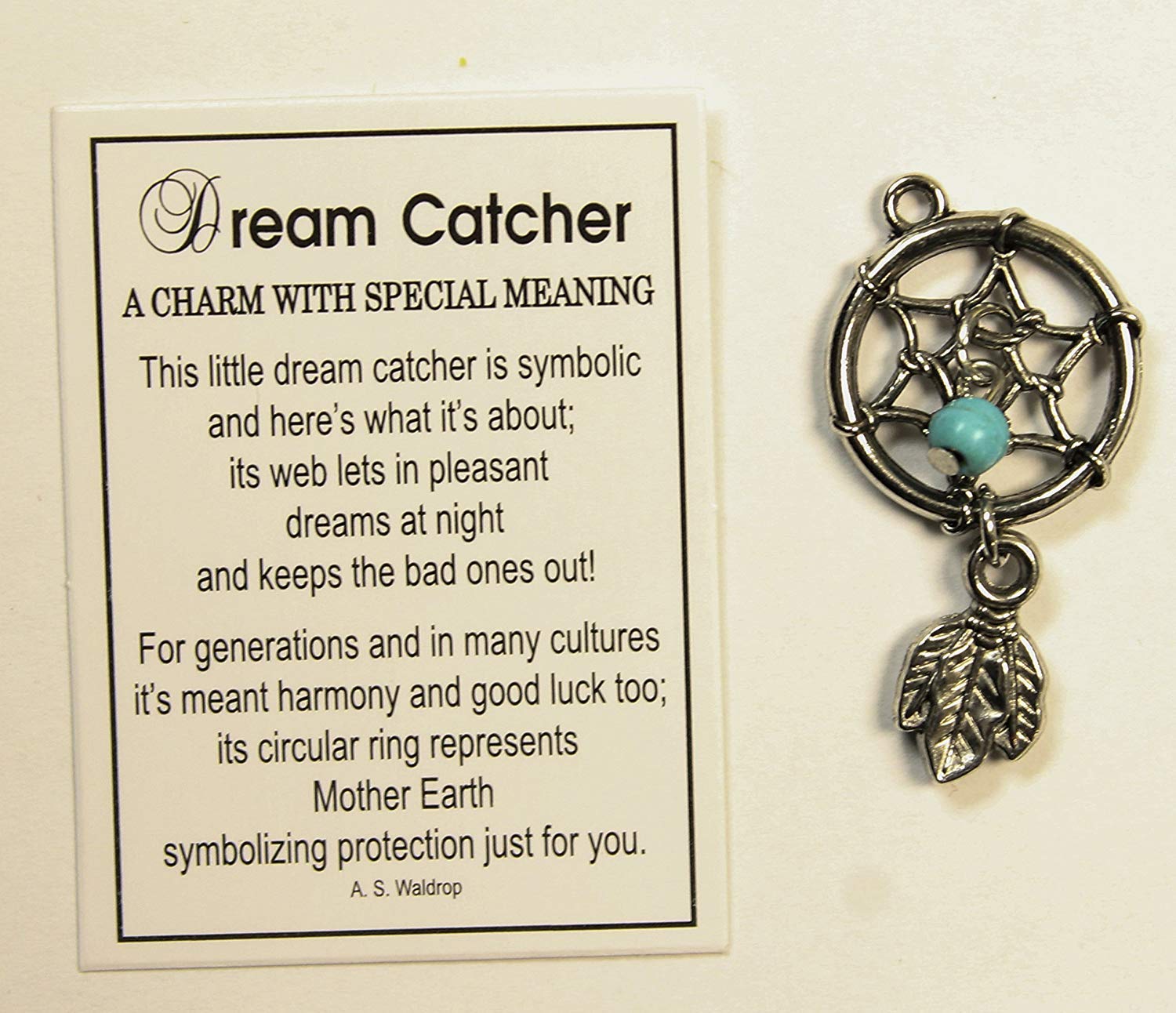 Tiny Little Dream Catcher Pocket Charm With Story Card!