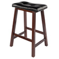 Winsome Mona Stool, 24, Antique Walnut