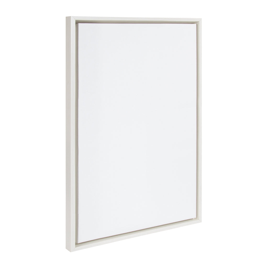 Sylvie Blank Framed Canvas 23x33