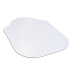 Evolve 33' X 44' Clear Office Chair Mat With Rounded Corners For Low Pile Carpets, Made In The Usa, C5B5003G