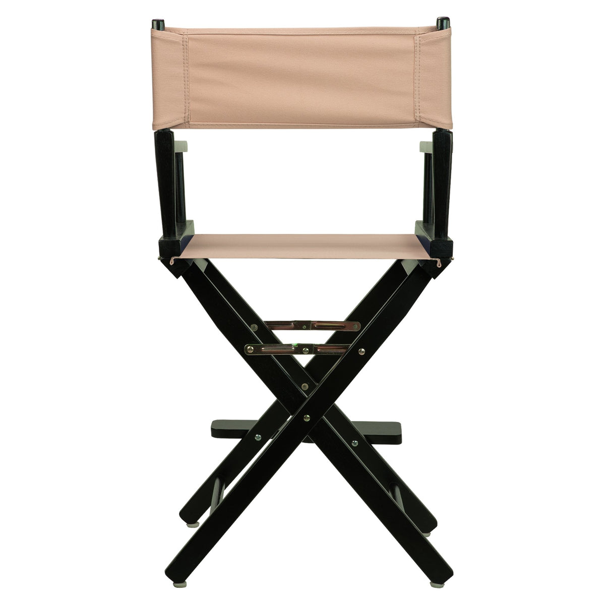 Casual Home 24" Director's Chair Black Frame-with Tan Canvas, Counter Height