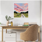 Sylvie Illinois Framed Canvas by Emily Kenney