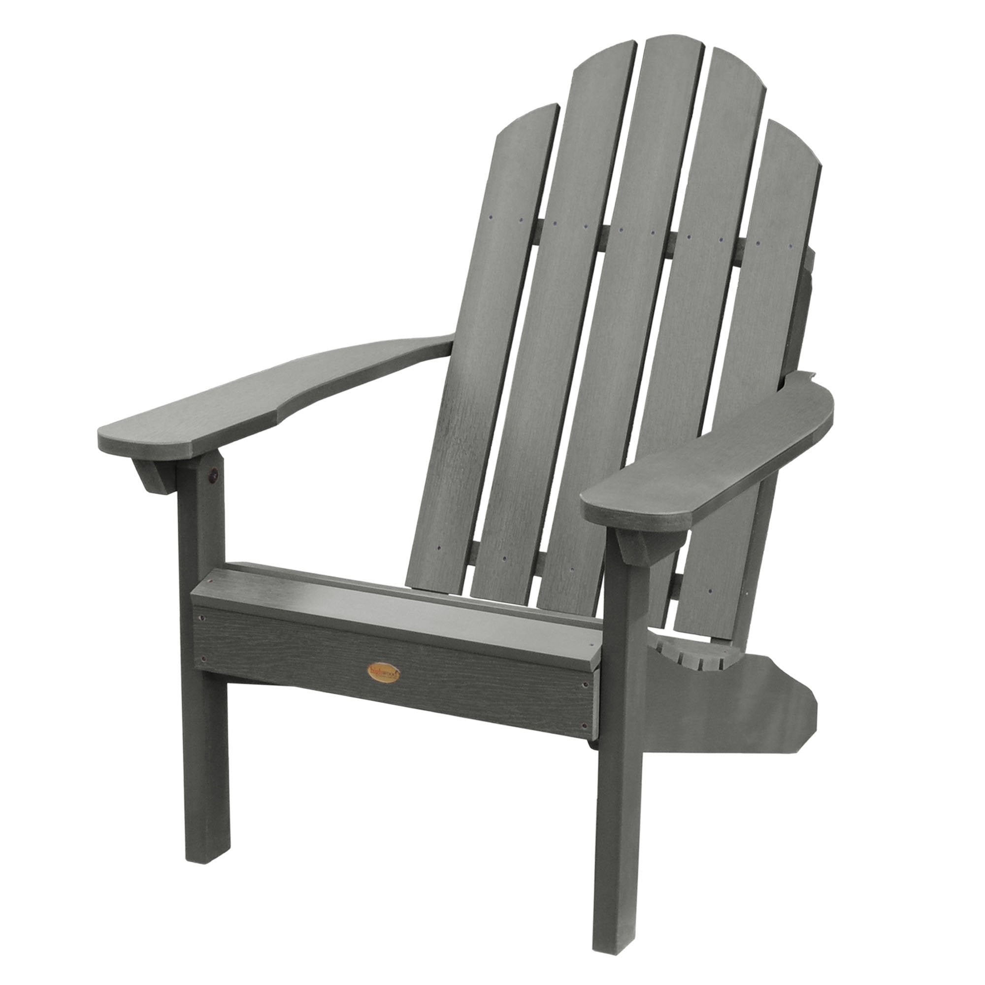Highwood Classic Westport Adirondack Chair, Coastal Teak