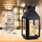 Memorial Lantern, Bereavement Gifts,Sympathy Gifts For Loss Of Mom/Dad/Loved One, In Memory Of Loved One Gifts, Remembrance Gift